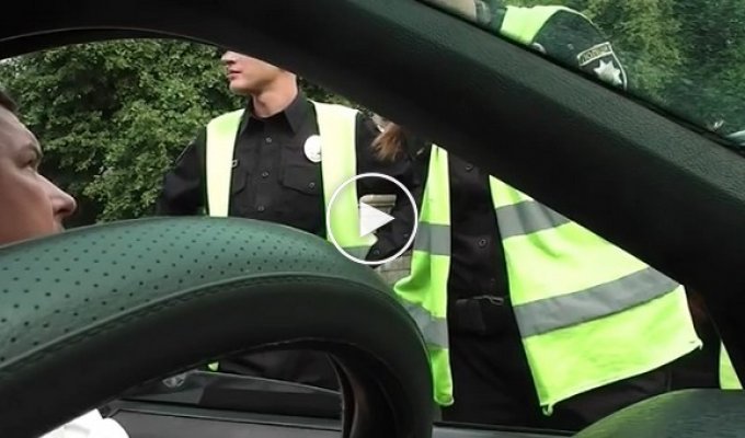 Профессионализм полиция Тернополя и парковки