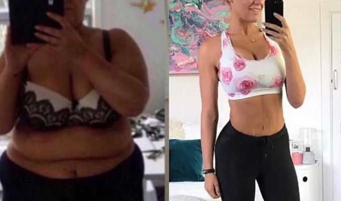 Девушка рассказывает, как ей удалось за пару лет похудеть на 92 килограмма (14 фото)