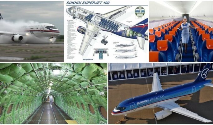 Так ли надежен Sukhoi Superjet 100: все аварии и поломки за 12 лет эксплуатации (19 фото)