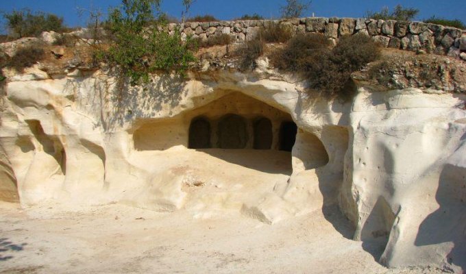 Пещерный мир Бейт-Гуврин в Израиле (39 фото)