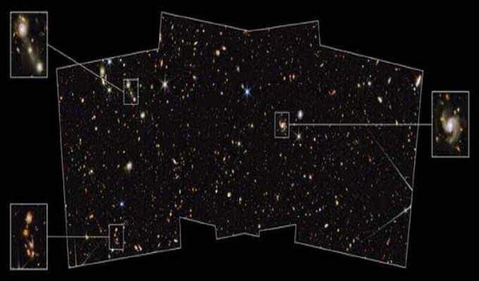 "Джеймс Уэбб" сделал снимки невиданных ранее галактик (5 фото)