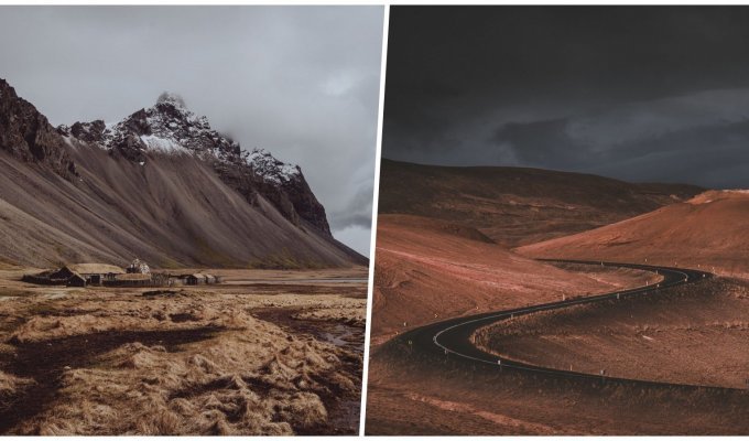 Холодная и величественная Исландия в объективе немецкого фотографа (23 фото)