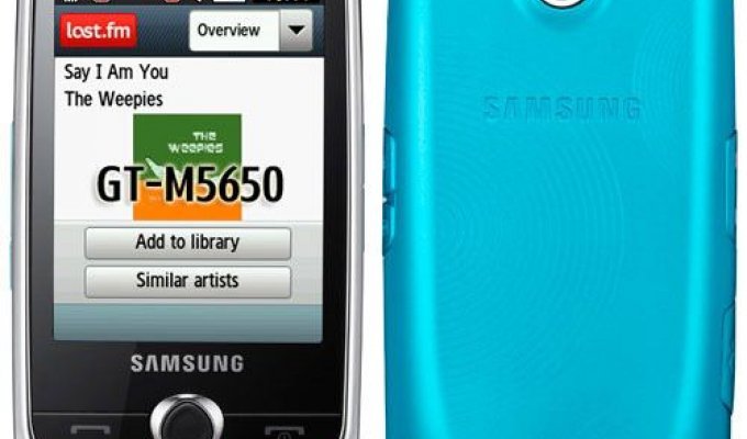 Samsung M5650 Lindy анонсирован официально