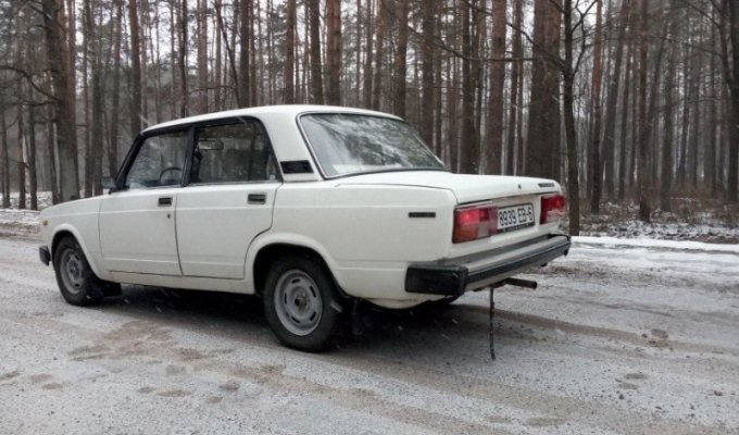 Редкий экспортный ВАЗ-2105 со штатным "автоматом" из Белоруссии (5 фото)