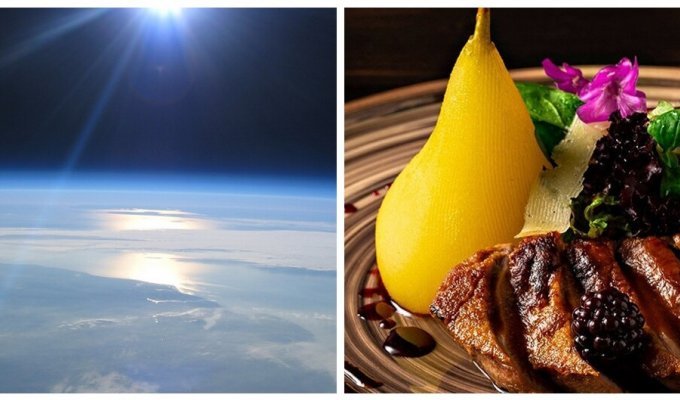 За 500 тысяч долларов космических туристов покормят ужином от датского шеф-повара (4 фото)