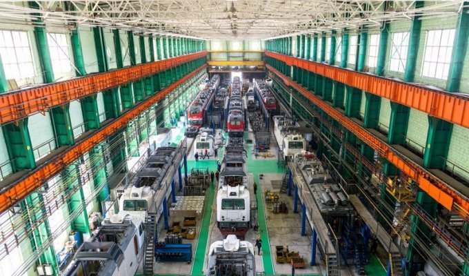 Новочеркасский электровозостроительный завод: производство локомотивов в Ростовской области (43 фото)