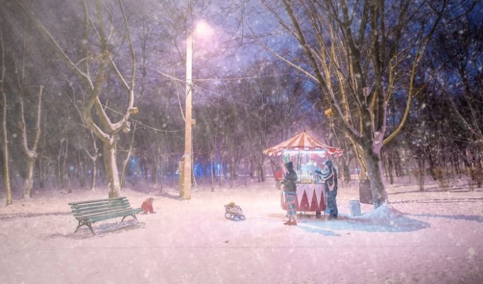 Зимняя Одесса (8 фото)