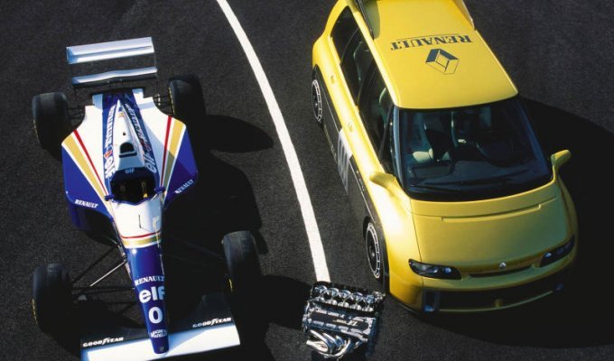 Как Renault, Matra и Williams построили минивэн с сердцем Формулы-1 (16 фото + 4 видео)