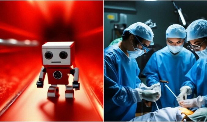 В Китае разработали микроскопических роботов для лечения опухолей могза (3 фото)