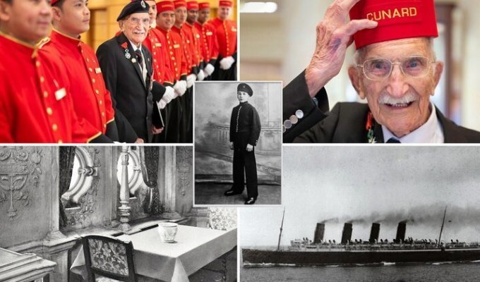99-летний ветеран вернулся на борт трансатлантического лайнера и вспомнил юность (13 фото)