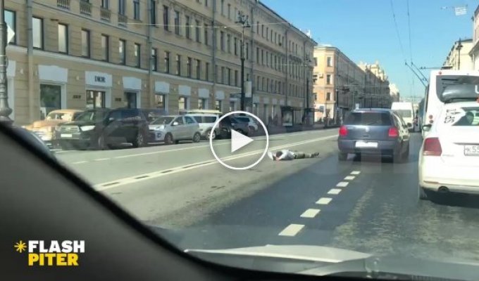 Тем временем на дорогах Санкт-Петербурга