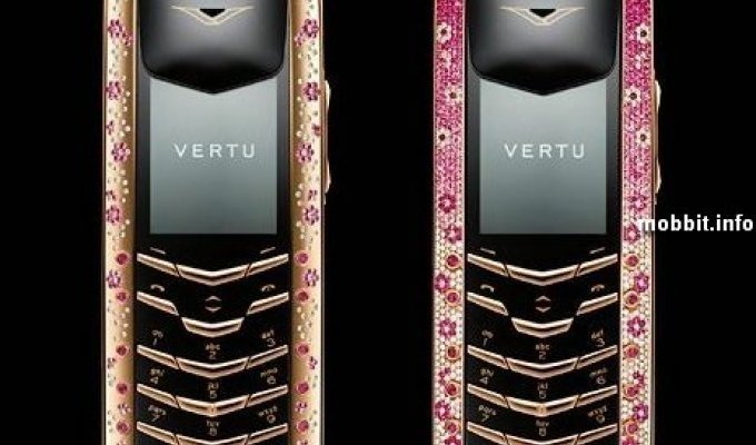 Vertu Signature Rose Gold – два новых элитных телефона