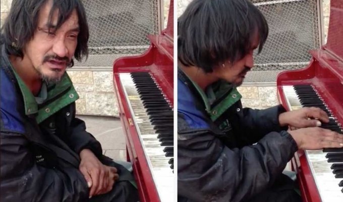 История бездомного пианиста из Канады (6 фото + 1 видео)