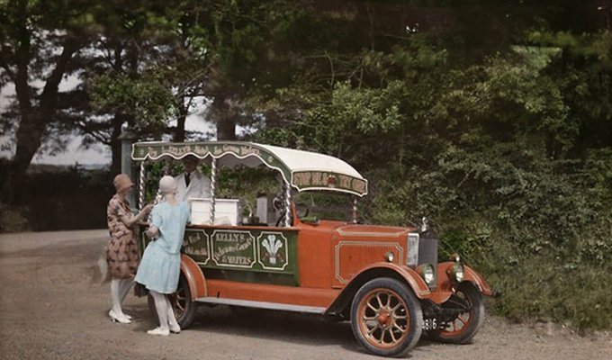 Англия на цветных фото 1928 года (16 фото)