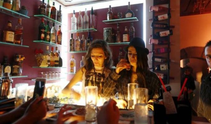 Ночная жизнь молодежи в современном Дамаске (15 фото)