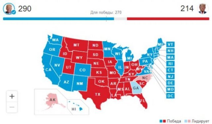 Джо Байден победил на выборах президента США