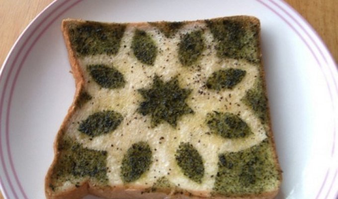 Креативные хлебные тосты - последний писк моды в Японии (14 фото)