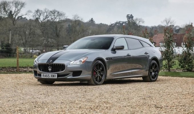 Хотите Maserati, но нужен вместительный багажник? Подумайте об этом Quattroporte Shooting Brake (18 фото)