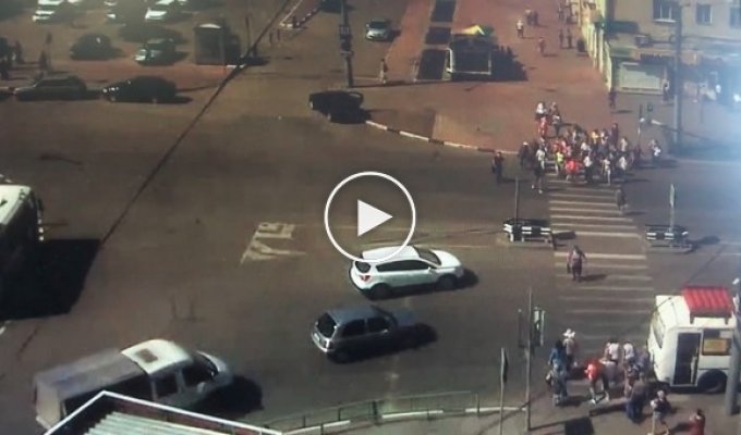 В Новокузнецке водитель-эпилептик сбил 5 пешеходов  