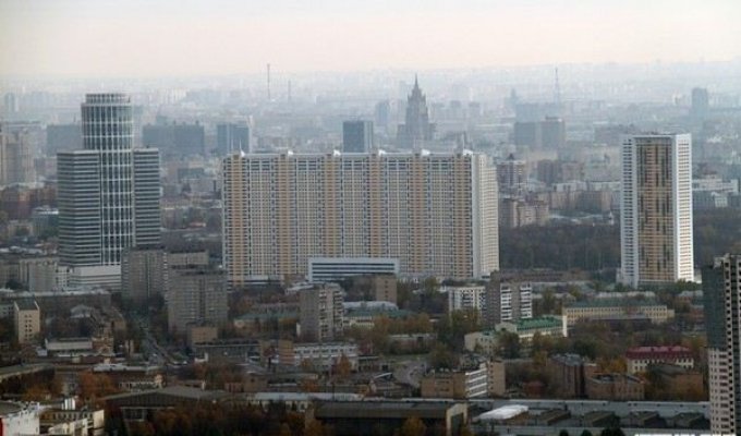 Взгляд на Москву с крыши (25 фото)