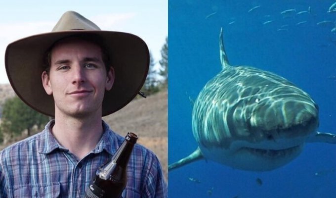 23-летний парень стал смотрителем дикой природы, но уже через неделю попал в пасть акулы (6 фото)