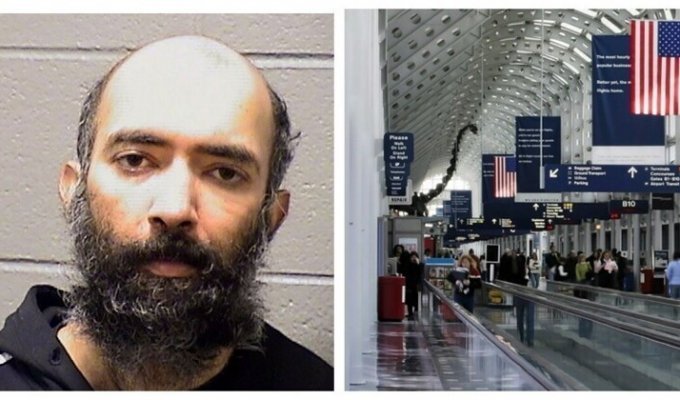 Американец побоялся заразиться COVID-19 в родном городе и три месяца прожил в аэропорту (4 фото)