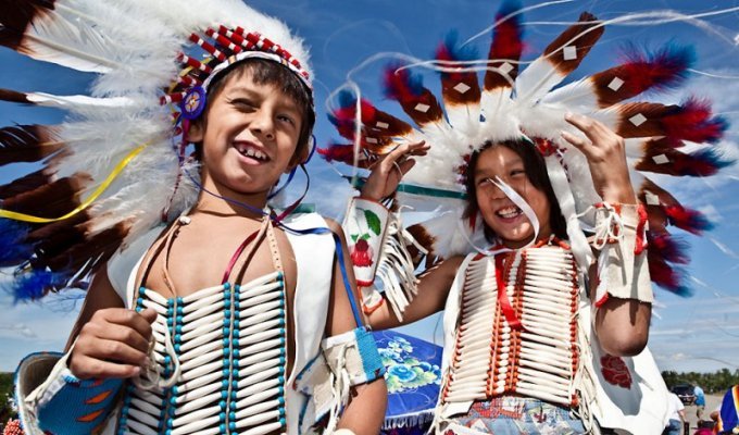 Индейцы в современной Америке (19 фото)