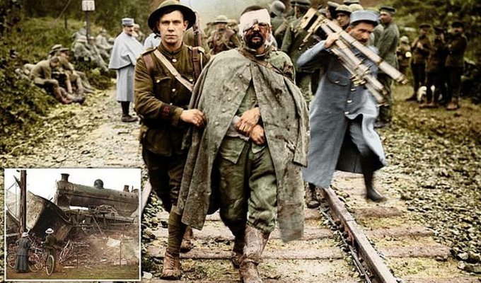 Грубая военная реальность: Первая мировая война в цвете (40 фото)