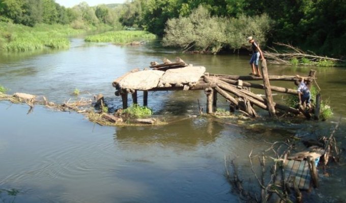 Мост смерти больше не угрожает жителям Орловской области (5 фото)