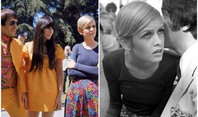 Твигги, Сонни и Шер: снимки с закрытой вечеринки 1967 года (16 фото)