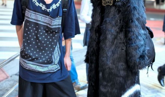 Безумная уличная мода Японии (24 фото)