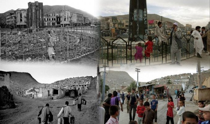 Фото-сравнение Афганистана 1994 и 2010 годов (23 фото)