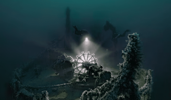 Чарующая и пугающая атмосфера морских глубин (17 фото)