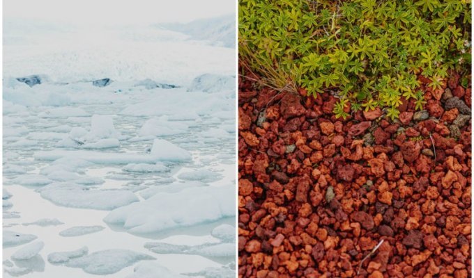 Глазами фотографа: нереальные природные текстуры Исландии (26 фото)