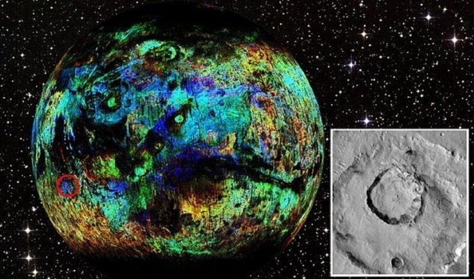 Искусственный интеллект нашел место старта древнейшего метеорита с Марса (5 фото + 1 видео)