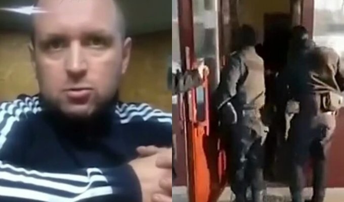 "Прекращайте этот беспредел" : в Красноярске жестко задержали автора видеообращения к Путину (1 фото + 3 видео)