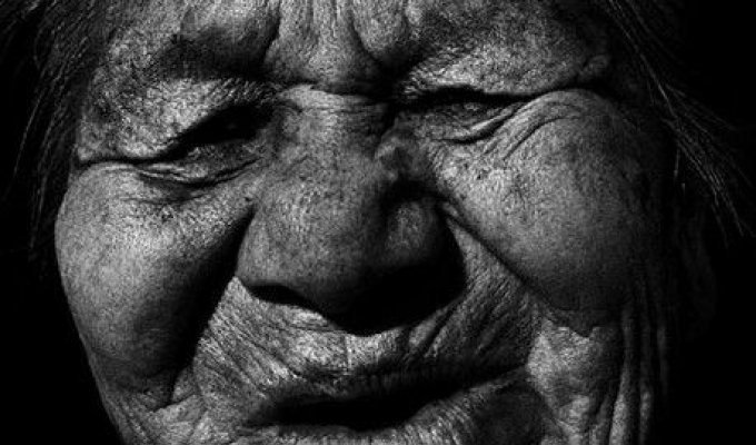 Красивые фотографии лиц стариков (17 фото)