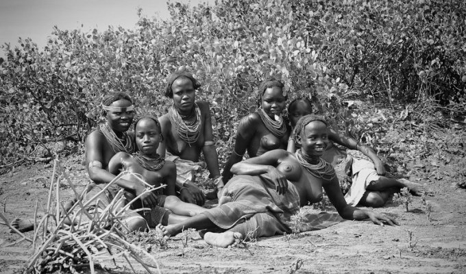 Колоритные кочевники Африки (20 фото)