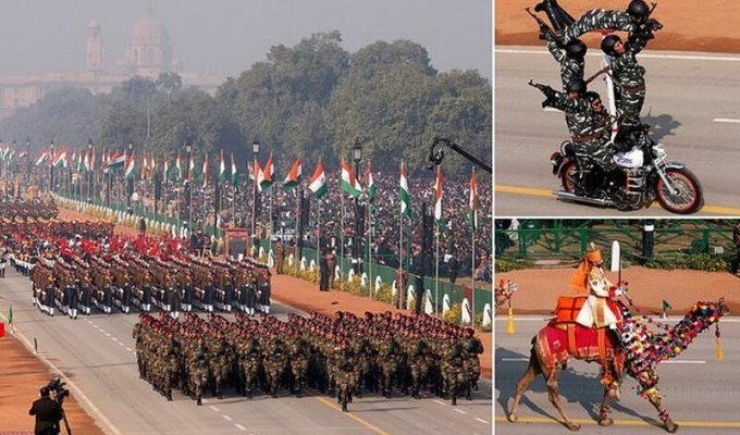 В Индии прошел парад в честь Дня Республики (16 фото)