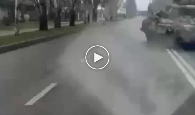 Украинский водитель в Мелитополе, который попал на линию огня