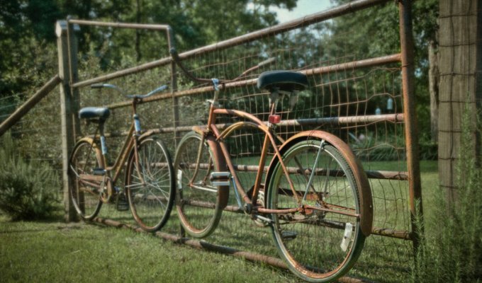 Доживающие и дожившие: из жизни стареньких велосипедов (28 фото)