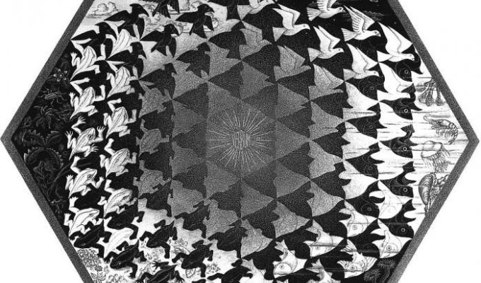 Рисунки MC Escher