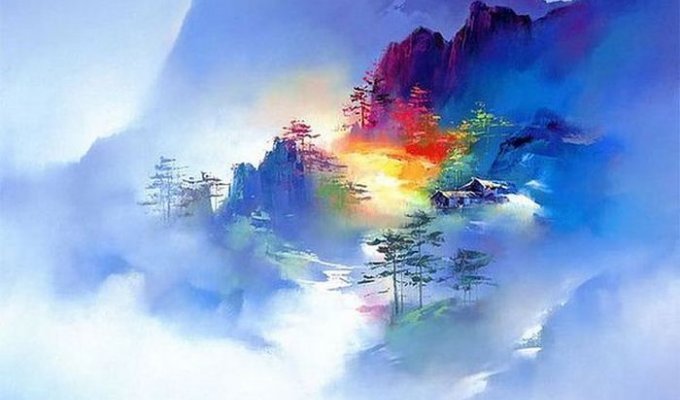 Яркие пейзажи Ken Hong Leung (20 фото)
