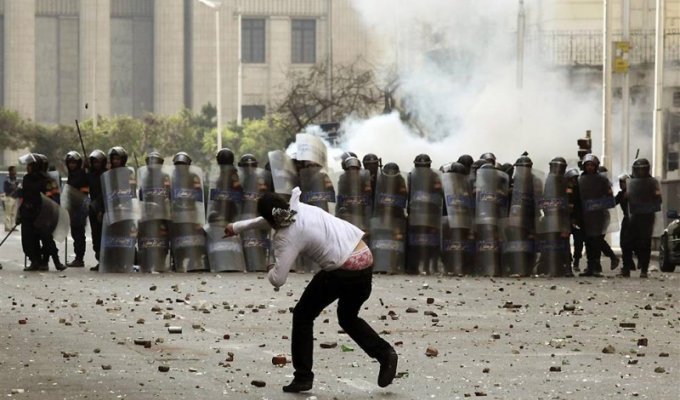 Массовые беспорядки в Египте (31 фото)