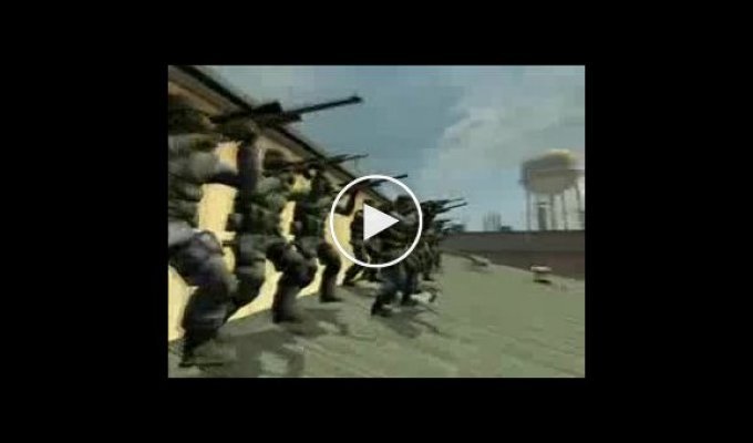 Самодельный клип, на тему Counter-Strike:Source