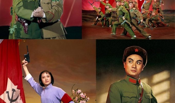 Китайская коммунистическая опера (12 фото)