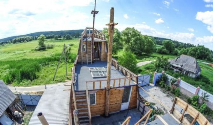 Дом-корабль в Белгородской области (9 фото)