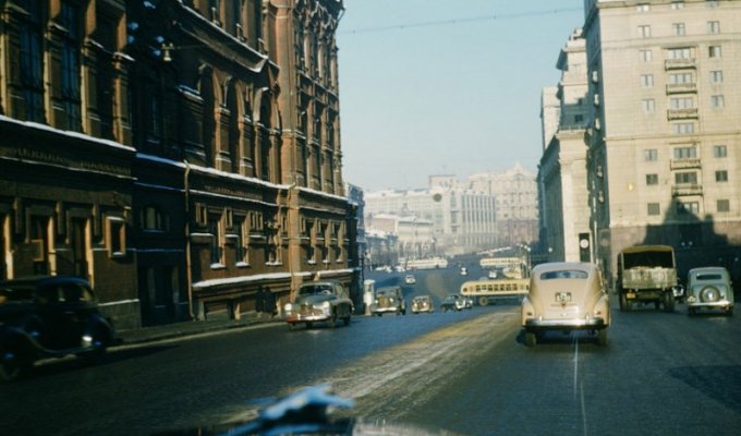Дороги СССР 1950-х глазами американского шпиона (20 фото)