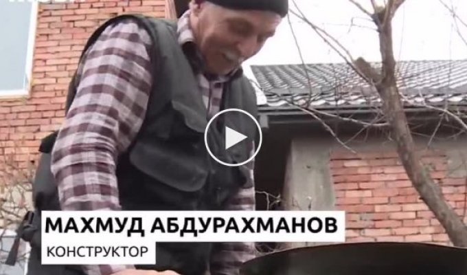 Дагестанский пенсионер переделал «Жигули» в танк