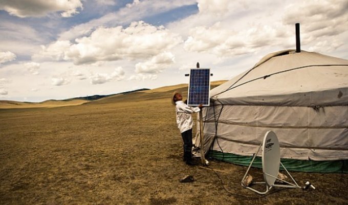 Монголия идёт навстречу новым технологиям (16 фото)